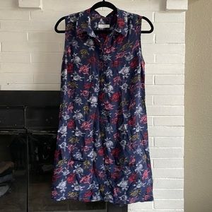 Equipment Silk Tank Shift Dress